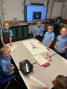 Looking at the key features of a human skeleton!